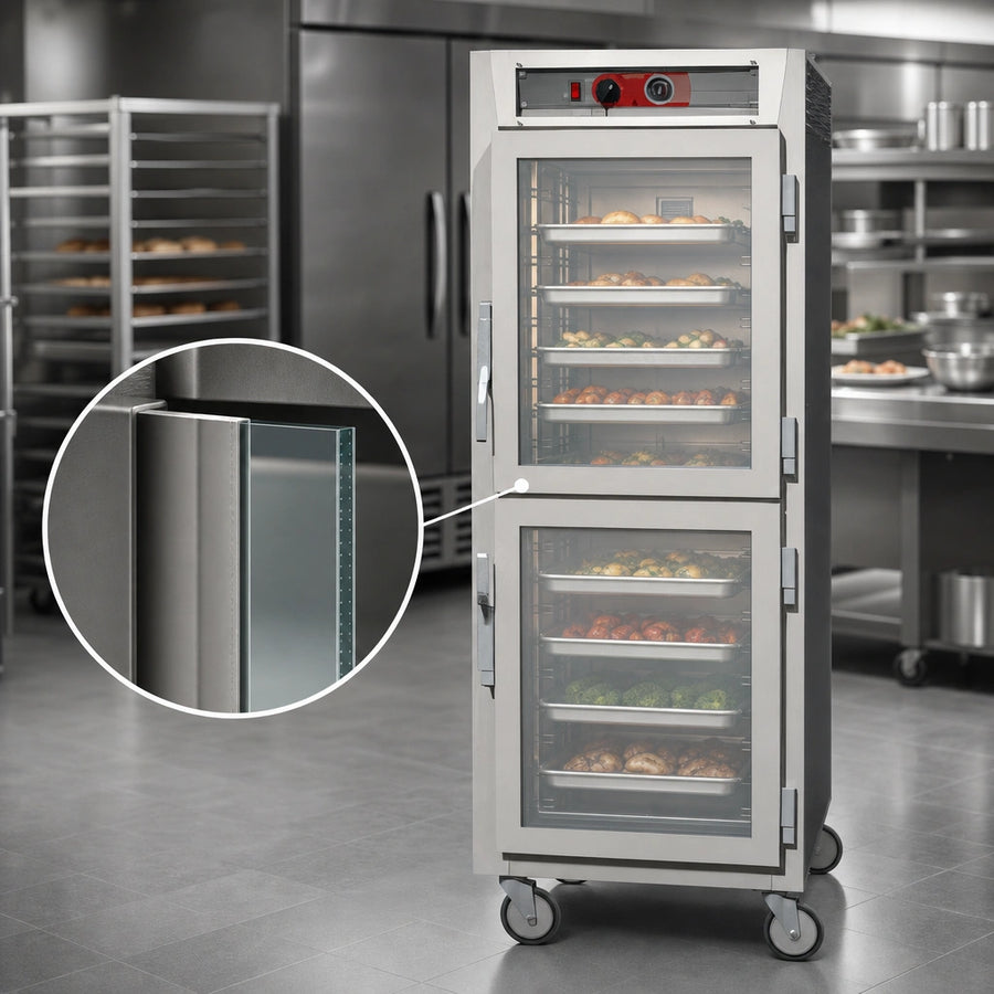 Dutch Double-Pane Tempered Glass Doors