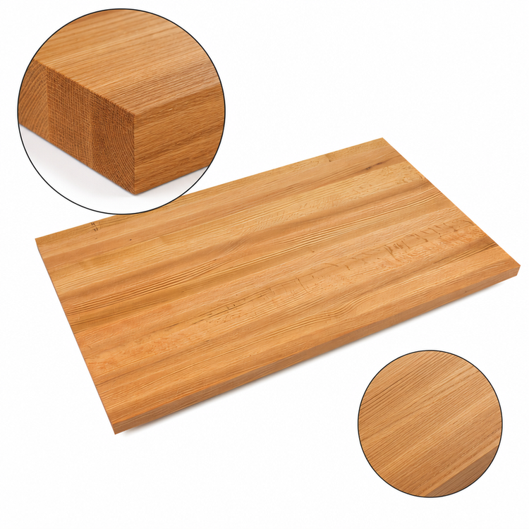 Product image #4 for John Boos Appalachian Red Oak Edge Grain Island Countertop, 72 x 42 x 1-1/2 Inch, Penetrating Oil Finish