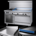 Thumbnail image #4 for US Range U48-2G36RS 48-Inch Gas Restaurant Range with 2 Open Burners, 36-Inch Griddle and Standard Oven