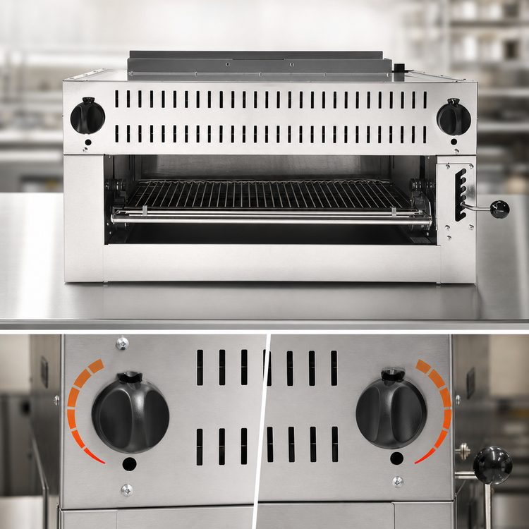 Product image #5 for Vulcan 36-Inch Natural Gas Infrared Salamander Broiler