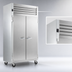 Thumbnail image #4 for Traulsen Spec-Line R Series 58-Inch Wide Two-Section Shallow-Depth Reach-In Freezer, Full-Height Solid Doors, Self-Contained, Stainless Steel