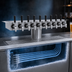 Thumbnail image #4 for Krowne 30-Inch Undercounter 10-Faucet Glycol-Cooled Beer Tower, Brushed Stainless Steel