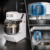 Thumbnail image #4 for Globe GSM130 130 lb 2-Speed Spiral Floor Dough Mixer