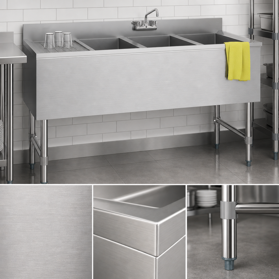 304 Stainless Steel Construction