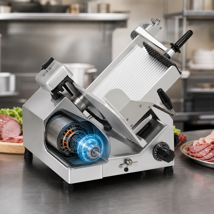 Product image #4 for Globe SG13A-05 Premium Heavy-Duty 13-Inch Automatic Commercial Slicer, 220V, 1-Phase