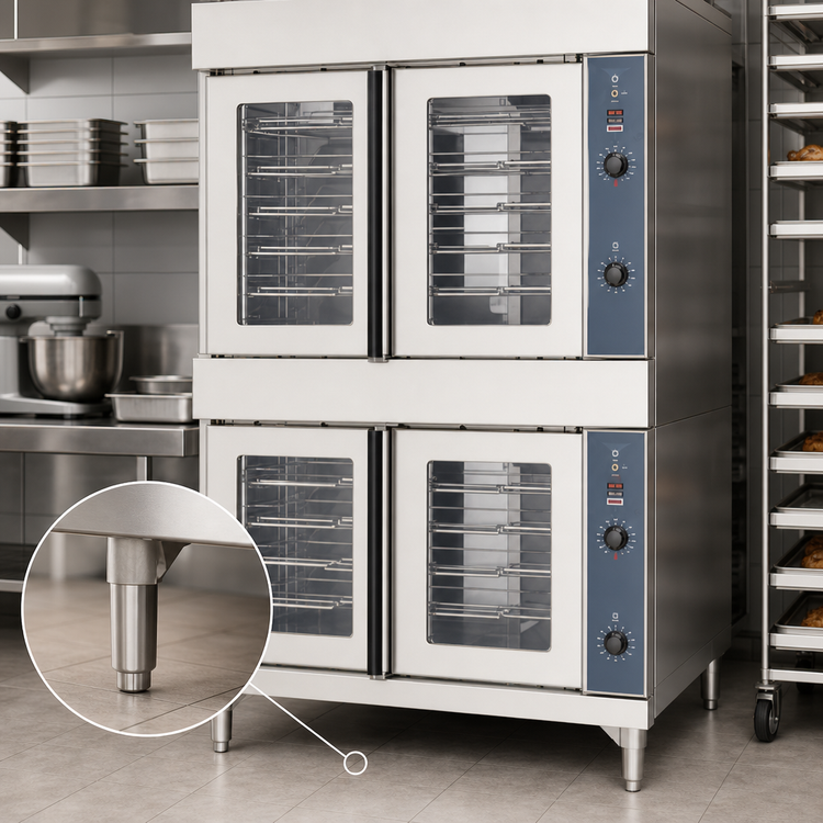 Product image #4 for Wolf WC44GD Quick Ship Full-Size Double Deck Gas Convection Oven