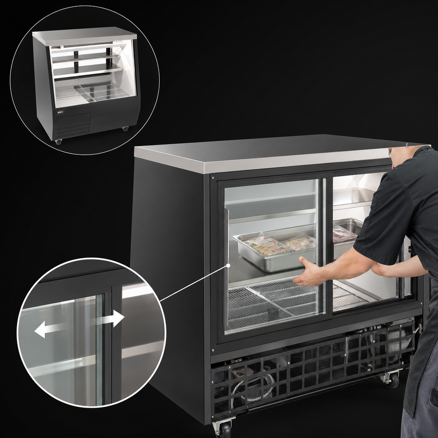 Rear Sliding Glass Doors