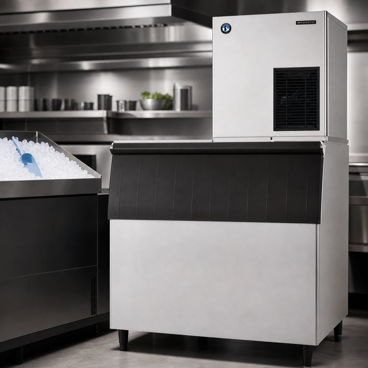Product image #4 for Hoshizaki F-1002MLJ Flake-Style Remote Air-Cooled Ice Maker, 22 Inch Wide