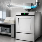 Thumbnail image #4 for Hobart Warewash - Stationary LXNR-2 Undercounter High-Temperature Dishwasher, Stainless Steel, Smart Touchscreen, 17-Inch Door