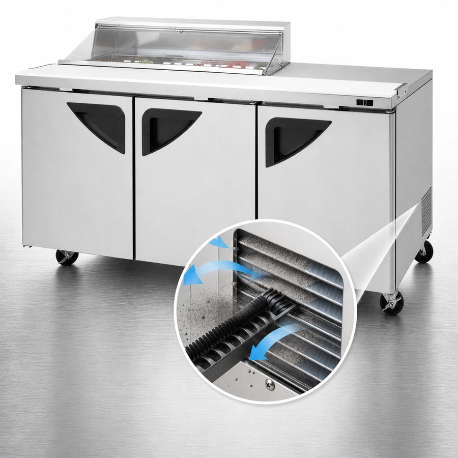Self-Cleaning Condenser