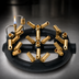 Thumbnail image #4 for Town Equipment 226800/P 23-Tip Propane Jet Burner with Pilot for 13