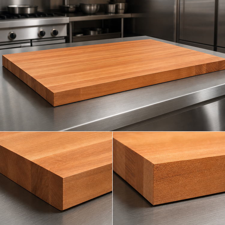 Product image #4 for Boos Block American Cherry Edge Grain Kitchen Countertop, 48 x 38 x 2-1/4-Inch, Oil Finish