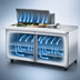 Thumbnail image #4 for True 60-Inch Mega Top 2-Section Refrigerated Sandwich/Salad Prep Table with Solid Doors and 15-Pan Opening