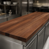 Thumbnail image #4 for John Boos Boos Block Full-Length Edge Grain American Black Walnut Kitchen Countertop, 120 x 27 x 3 Inch