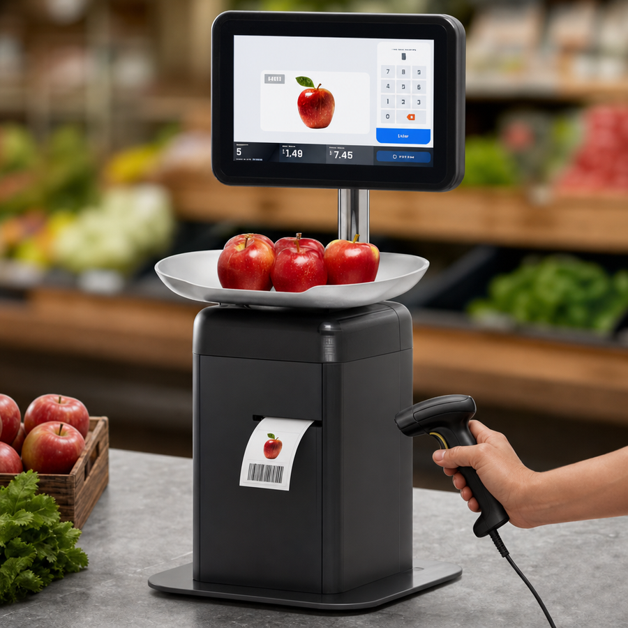 Integrated Scale and Printer