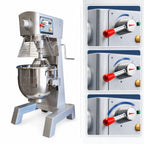 Thumbnail image #4 for Serv-Ware PM30-PTO 30-Quart Planetary Dough Mixer, Gear-Driven, 3-Speed Floor Model with #12 Hub