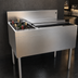 Thumbnail image #4 for Glastender Underbar Combo Ice Bin/Cocktail Unit, 36 Inch Wide x 24 Inch Deep, Left Bottle Well, 10-Circuit Cold Plate