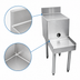 Thumbnail image #4 for CHOICE by Glastender Freestanding Stainless Steel Underbar Blender Station with Filler Board and Backsplash, 14 Inch Wide x 24 Inch Deep