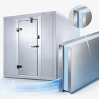 Thumbnail image #4 for AmeriKooler Quick Ship QF060677**FBRM-O-448A Outdoor Walk-In Freezer, 6' x 6' x 7'-7", Aluminum Floor, Remote R-448A Refrigeration