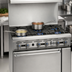 Thumbnail image #4 for Imperial Pro Series 36-Inch Commercial Gas Restaurant Range with 6 Open Burners and Standard Oven