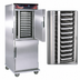 Thumbnail image #4 for Cres Cor Insulated Stainless Steel Heated Holding Cabinet with Left-Hand Dutch Doors, 32 Pan Capacity