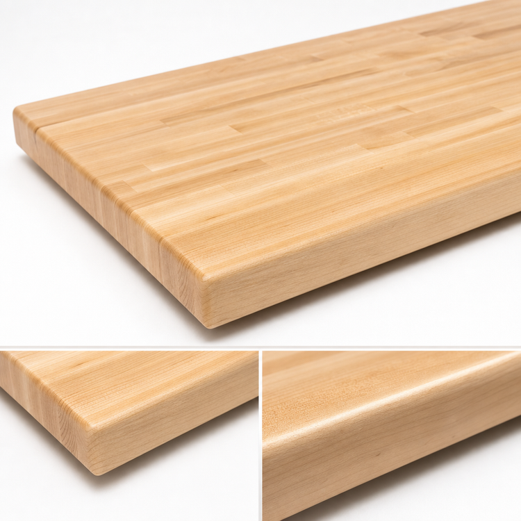 Product image #4 for John Boos Boos Block Blended Edge Grain Maple Kitchen Countertop, 12 x 25 x 1-1/2 Inch, Oil Finish