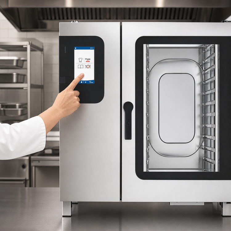 Product image #4 for Convotherm K12 Maxx Pro 10.20EB-N DD Electric Full-Size Combi Oven/Steamer School Package