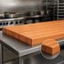 Thumbnail image #4 for Boos Block American Cherry Edge Grain Kitchen Countertop, 84 x 27 x 2-1/4 Inches, Varnique Finish