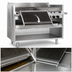 Thumbnail image #4 for Magikitch'n FM-RMB-672 72-Inch Radiant Gas Floor Model Charbroiler with Open Cabinet Base