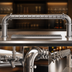 Thumbnail image #4 for Glastender Pipe Pass-Thru Countertop Air-Cooled Stainless Steel Draft Dispensing Tower with 12 Faucets