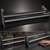 Thumbnail image #4 for Glastender 33-Inch Double Stainless Steel Speed Rail with Open Step-and-Rail Design