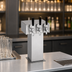 Thumbnail image #4 for Perlick 3780-3W-304SS 304 Stainless Steel Tee Tower - 3-Faucet Countertop Beer Dispenser