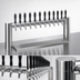 Thumbnail image #4 for Perlick Avenue H-Pipe 12-Faucet Glycol-Cooled Countertop Draft Beer Tower, Stainless Steel