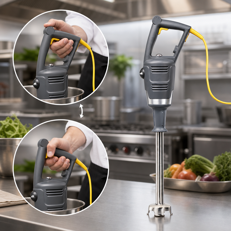 Product image #5 for Hamilton Beach Commercial BigRig International Variable-Speed Immersion Blender Mixer, 21-Inch Shaft, 220-240V