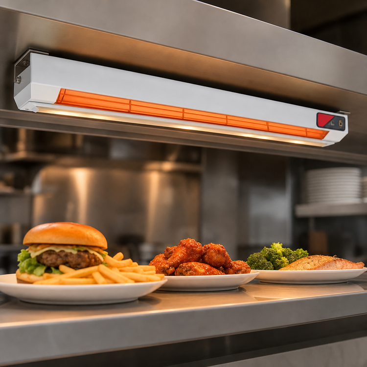 Product image #4 for Nemco 48-Inch Single Lighted Infrared Strip Heater, 208V