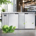 Thumbnail image #4 for Continental Refrigerator KC69SNSS 69-Inch 2-Door Shallow Depth Commercial Keg Cooler