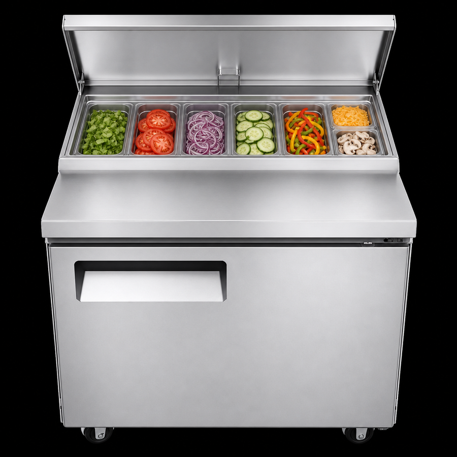 8-Pan Ingredient Storage