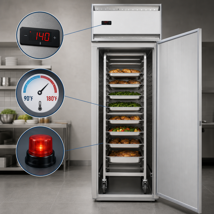 Product image #4 for Continental Refrigerator DL1WI-RT Designer Line 1-Section Roll-Thru Warmer