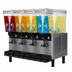 Thumbnail image #4 for Vollrath Four-Bowl Countertop Refrigerated Beverage Dispenser with Fountain Spray Circulation, 3.2-Gallon Bowls