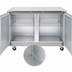 Thumbnail image #4 for Traulsen Dealer's Choice 48-Inch Two-Section Undercounter Freezer with Solid Doors, Right/Right Hinged, Stainless Steel Back