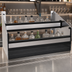 Thumbnail image #4 for Glastender 17-Inch Double Stainless Steel Speed Rail with Open Step-and-Rail Design