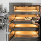 Thumbnail image #4 for American Baking Systems ABSEDO-384 Four-Deck Electric Stone Hearth Oven
