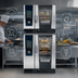 Thumbnail image #4 for RATIONAL iCombi Pro Combi-Duo Double-Stack Electric Combi Oven, 6-Half Size Over 10-Half Size, 208/240V, 3-Phase, AutoDose