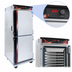 Thumbnail image #4 for Cres Cor Mobile Heated Holding Cabinet, 1-Section, Top-Mount Heater, Dutch Doors, 12-Slide Capacity
