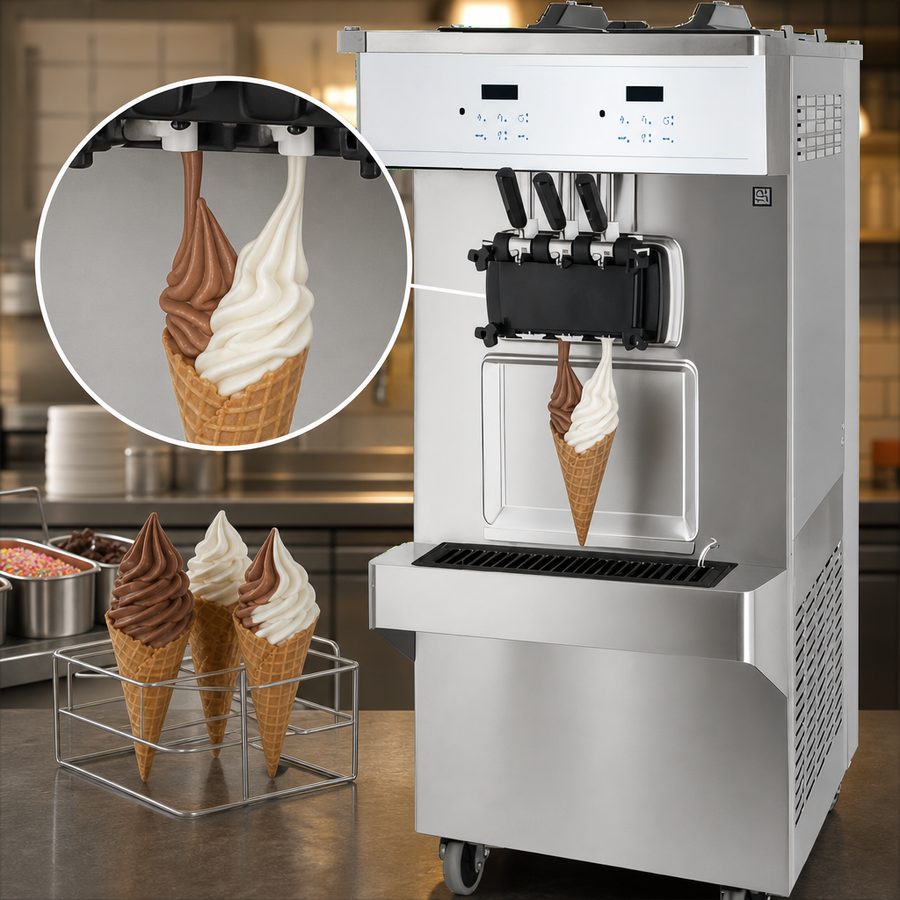 Twin Twist Two-Flavor Output