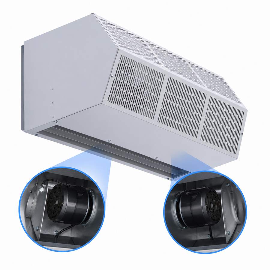 Dual 1/2 HP Motors