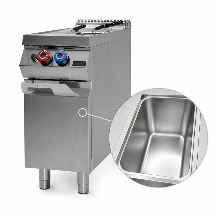 Product image #4 for Axis Single-Tank Natural Gas Pasta Cooker, 10.56 Gallon, 50,000 BTU