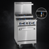 Thumbnail image #4 for Imperial Pro Series 36-Inch Gas Restaurant Range with 3 Open Burners, 3 Step-Up Open Burners, and Standard Oven