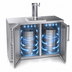 Thumbnail image #4 for Krowne DB52 Two-Section Self-Contained Direct Draw Draft Beer Cooler