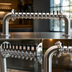 Thumbnail image #4 for Perlick 4066-12 Pass-Thru Glycol-Cooled Brew Pipe Beer Tower, 12 Faucets, Countertop, Polished Chrome
